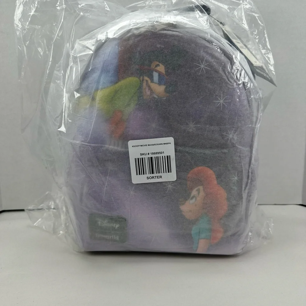 Loungefly Disney A Goofy Movie Max & Roxanne Mini Backpack